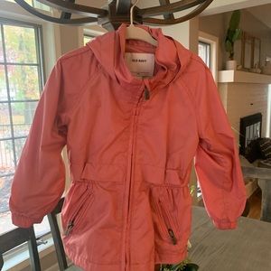 Toddler girl old navy rain coat